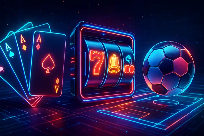 To illustrate the variety of gaming options available on the platform beyond baccarat, such as slots and sports betting.