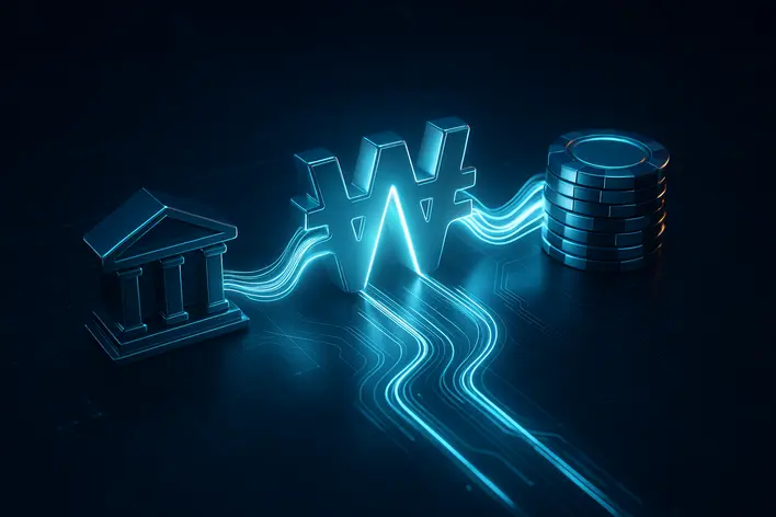 To visually represent the fast, secure, and automated deposit/withdrawal system using Korean Won, which is a key selling point of UFA Korea 888.