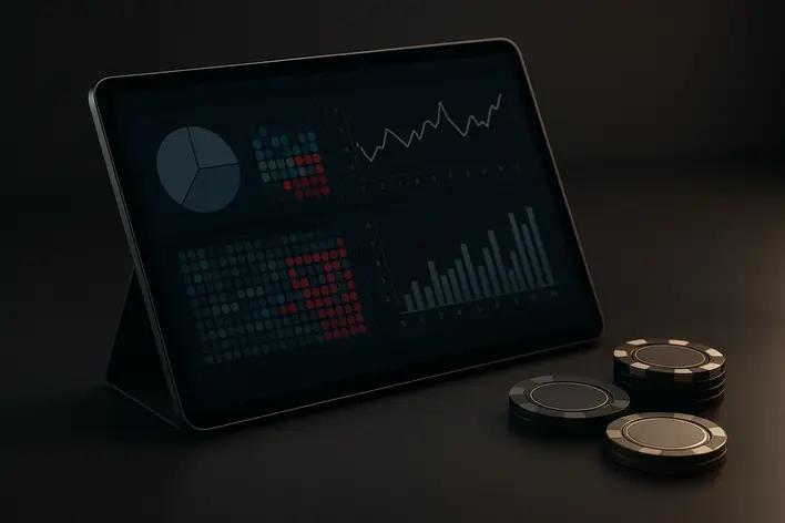 To illustrate the trend of using technology and AI to analyze Baccarat games, as mentioned in the section 'เทรนด์ล่าสุดในการเล่นบาคาร่าที่มือโปรใช้กัน'.