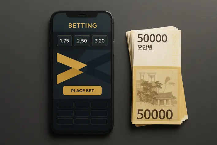To illustrate the convenience and security of online gambling platforms that cater to Thais in Korea, specifically highlighting the support for Korean Won transactions.